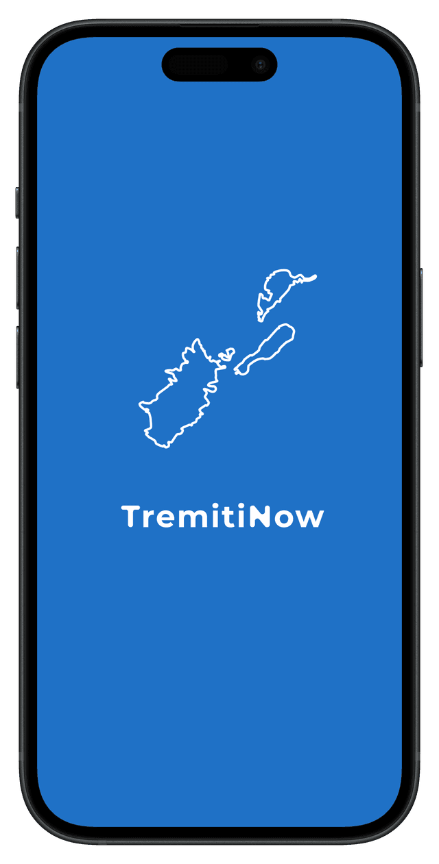 Screenshot app TremitiNow